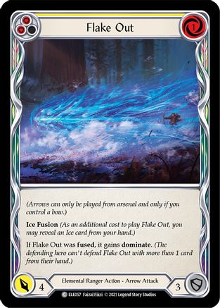 Flake Out (Yellow) (ELE057)  1st Edition