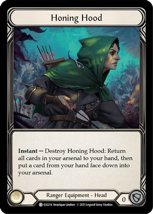 Honing Hood (ELE214)  Unlimited Edition