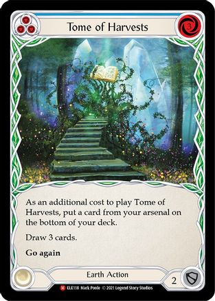 Tome of Harvests (ELE118)  1st Edition Rainbow Foil