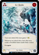 Ice Quake (Blue) (ELE153)  1st Edition