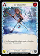 Icy Encounter (Yellow) (ELE158)  Unlimited Edition Rainbow Foil