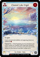 Channel Lake Frigid (Alternate Art) (ELE146)  1st Edition Rainbow Foil