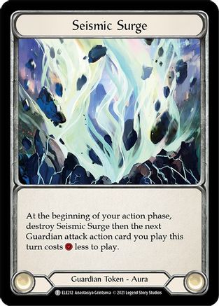 Seismic Surge // Rosetta Thorn (ELE212)  Unlimited Edition