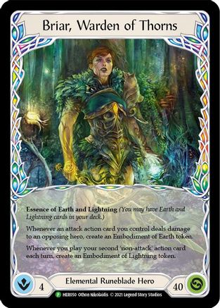 Briar, Warden of Thorns - HER050 (HER050)  Rainbow Foil