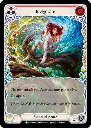 Invigorate (Red) - LGS080 (LGS080)  Rainbow Foil