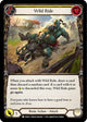 Wild Ride (Yellow) (EVR012)  1st Edition Rainbow Foil