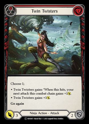 Twin Twisters (Red) (EVR047)  1st Edition