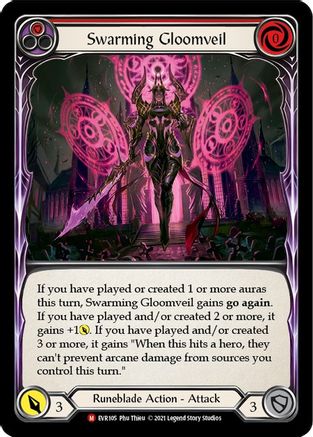 Swarming Gloomveil (EVR105)  1st Edition