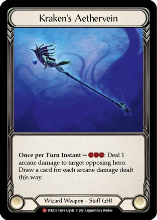 Kraken's Aethervein (EVR121)  1st Edition