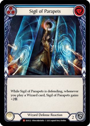 Sigil of Parapets (EVR122)  1st Edition