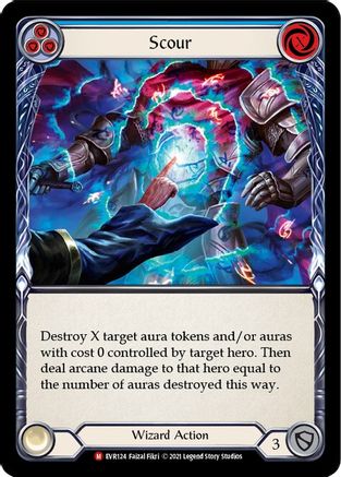 Scour (EVR124)  1st Edition Rainbow Foil