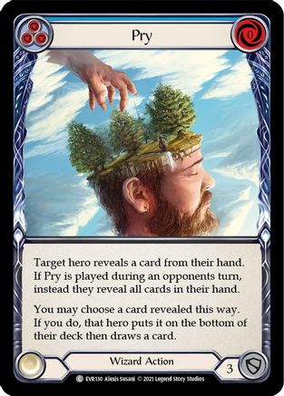 Pry (Blue) (EVR130)  1st Edition