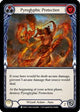 Pyroglyphic Protection (Red) (EVR131)  1st Edition Rainbow Foil