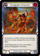 Pyroglyphic Protection (Yellow) (EVR132)  1st Edition Rainbow Foil