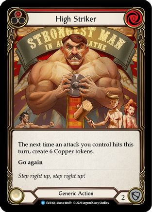 High Striker (Red) (EVR164)  1st Edition