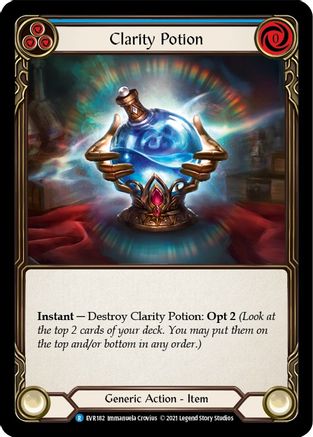 Clarity Potion (EVR182)  1st Edition