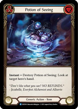 Potion of Seeing (EVR184)  1st Edition