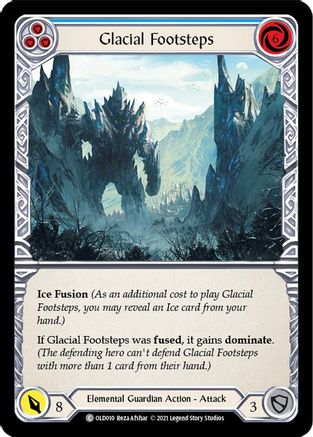 Glacial Footsteps (Blue) (OLD010)