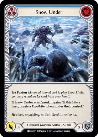Snow Under (Blue) (OLD011)