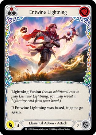 Entwine Lightning (Red) (LXI013)