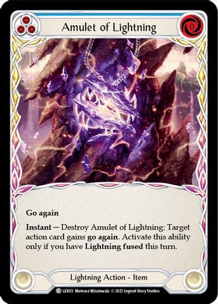 Amulet of Lightning (LXI021)