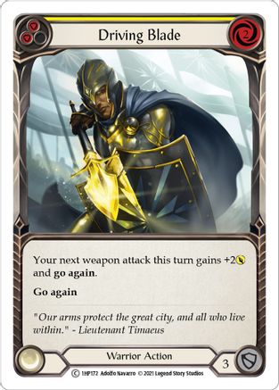 Driving Blade (Yellow) (1HP172)