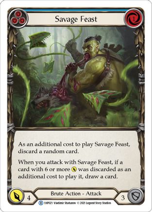 Savage Feast (Blue) (1HP021)