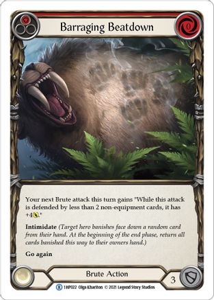 Barraging Beatdown (Red) (1HP022)