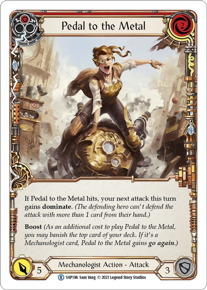 Pedal to the Metal (Red) (1HP196)