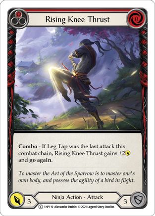 Rising Knee Thrust (Red) (1HP119)