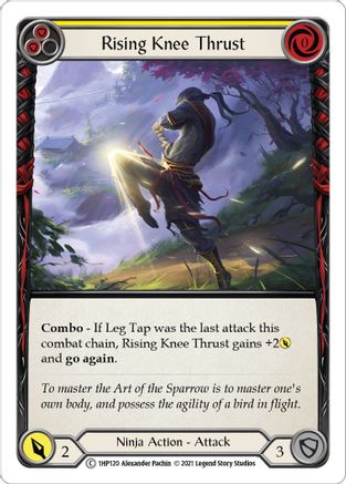 Rising Knee Thrust (Yellow) (1HP120)