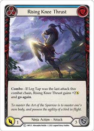 Rising Knee Thrust (Blue) (1HP121)