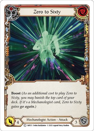 Zero to Sixty (Red) (1HP211)