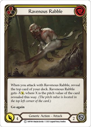 Ravenous Rabble (Yellow) (1HP394)