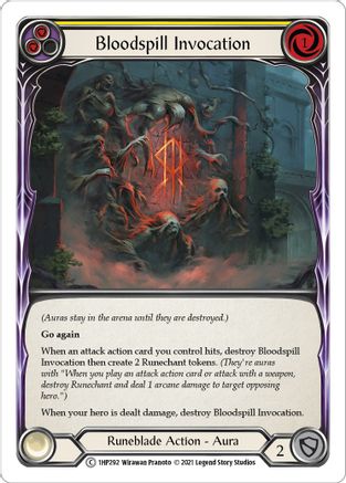 Bloodspill Invocation (Yellow) (1HP292)