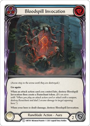 Bloodspill Invocation (Blue) (1HP293)