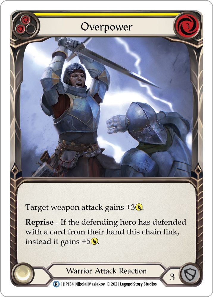 Overpower (Yellow) (1HP154)