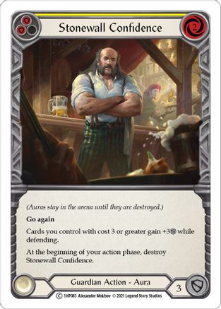 Stonewall Confidence (Yellow) (1HP083)
