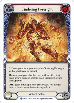 Cindering Foresight (Red) (1HP317)