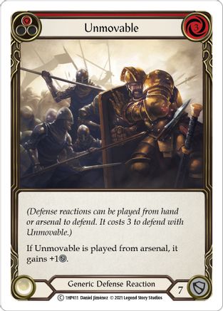 Unmovable (Red) (1HP411)