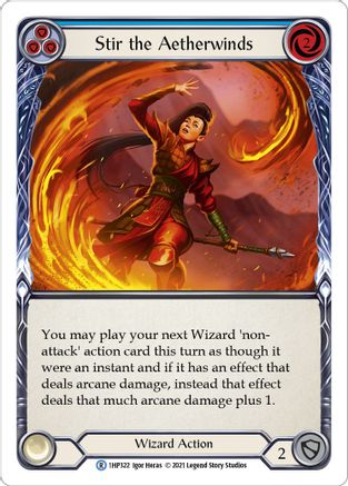 Stir the Aetherwinds (Blue) (1HP322)