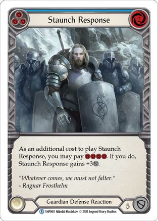 Staunch Response (Blue) (1HP060)