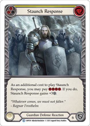 Staunch Response (Yellow) (1HP059)