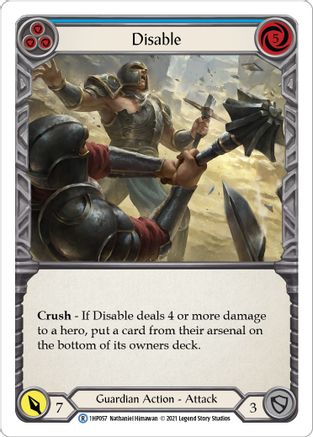 Disable (Blue) (1HP057)