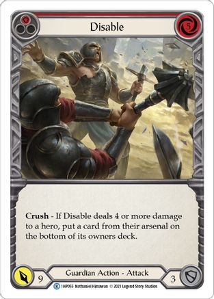 Disable (Red) (1HP055)