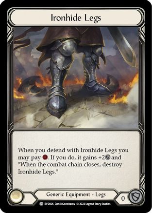 Ironhide Legs (RVD006)  Rainbow Foil