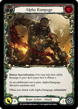 Alpha Rampage (RVD008)
