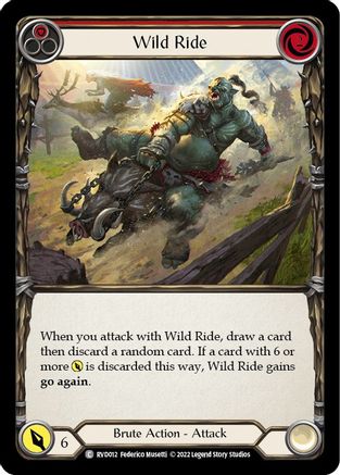 Wild Ride (RVD012)