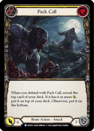 Pack Call (RVD015)