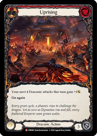 Uprising (UPR088)  Rainbow Foil